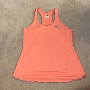 Melon colored North Active Tank Face Tank sz M